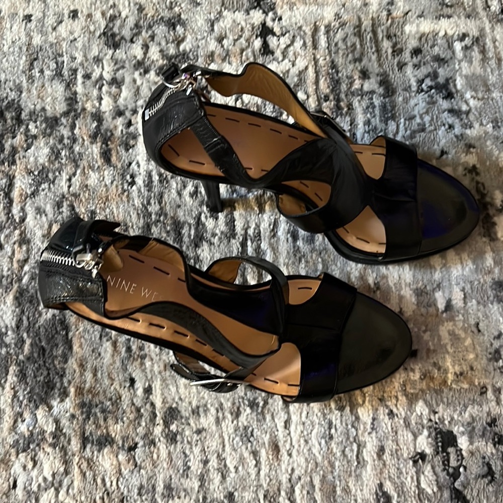 This Nine West Stilletos. Used only once. Excellent condition